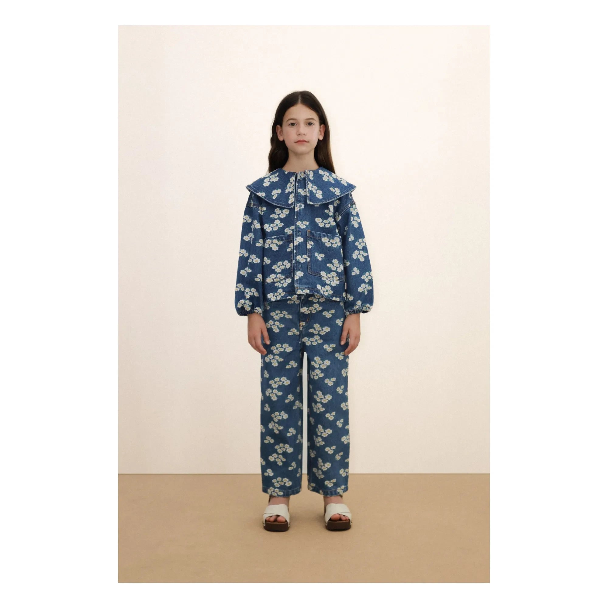 Tinycottons - Jean Marguerites | Blue