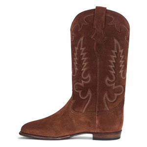 Shiloh Heritage - Night Suede Boots | Terracotta