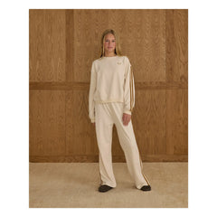 Rylee + Cru - Jogger with Stripe Details | Ecru