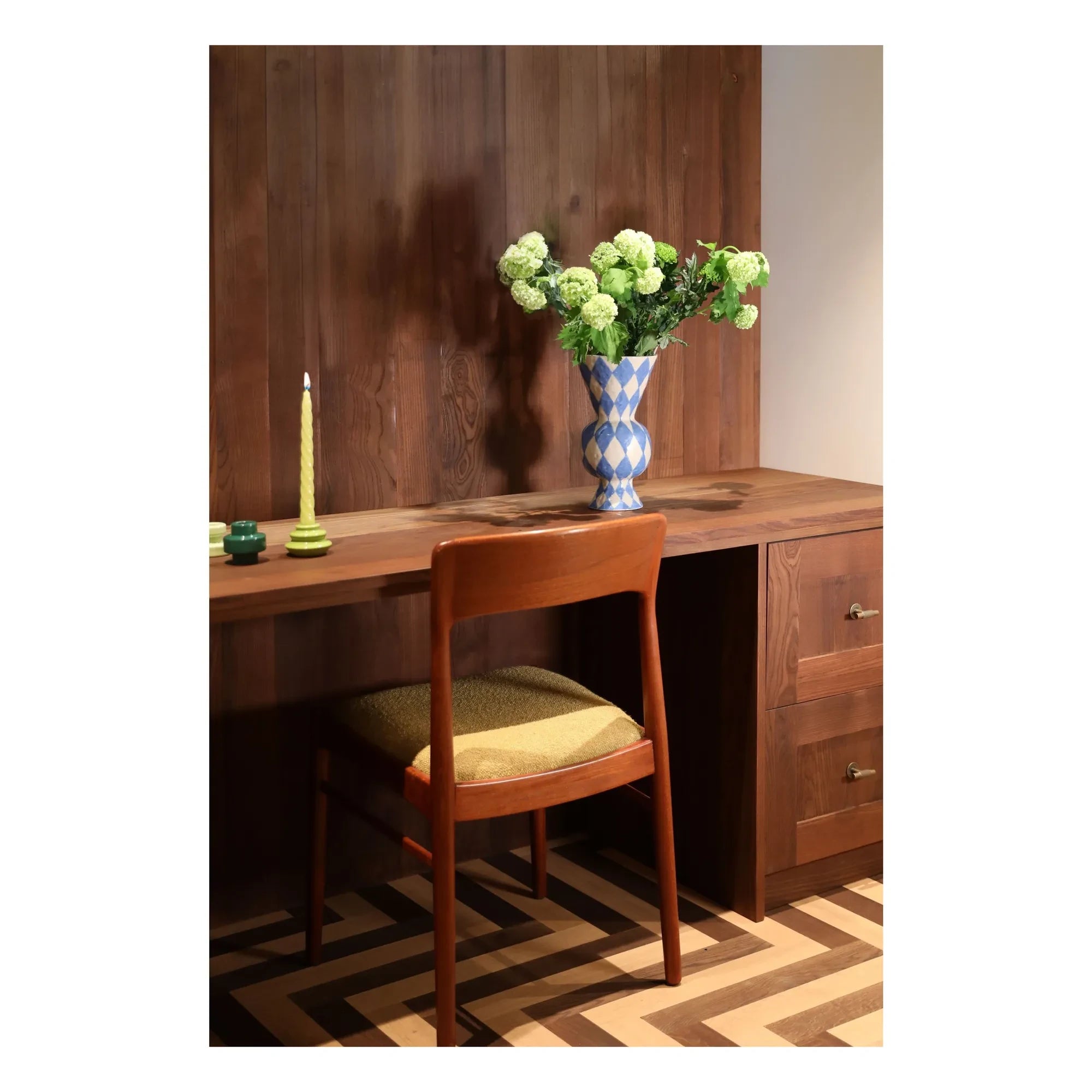 &Klevering - Rombik Vase | Blue
