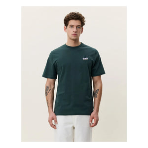 Les Deux - Café T-shirt | Dark green