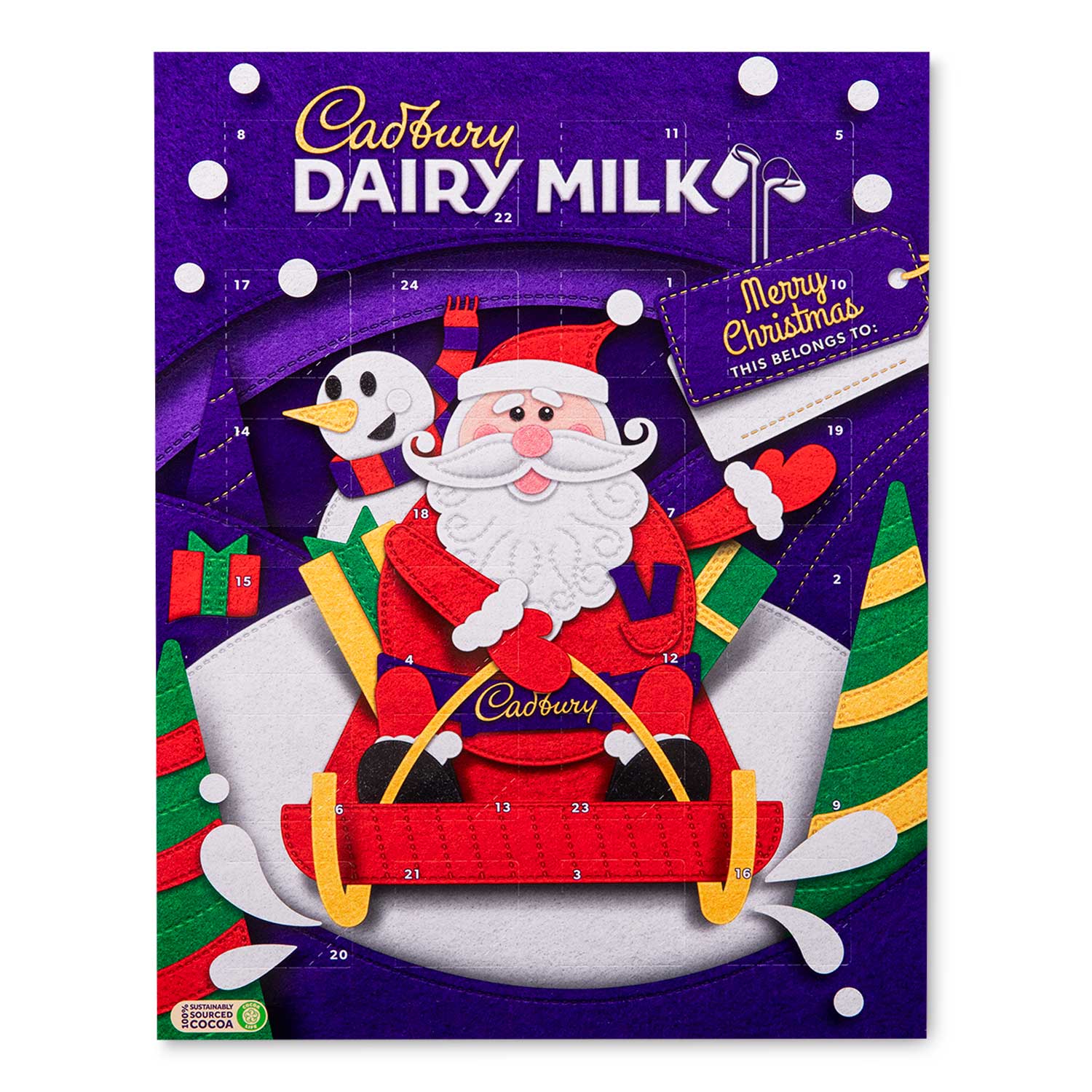 Cadbury - New Year Chocolate Advent Gift Pack 