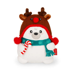 Legami - Polar Bear Christmas Plush Toy - Mini Super Soft!