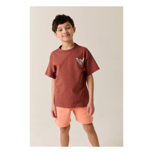 Tumble N'Dry - Oversized T-Shirt Port Douglas Recycled Cotton | Rust