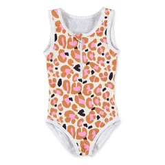 Beach & Bandits - Candy Leopard UV Protective One-Piece Swimsuit Recycled Fibers