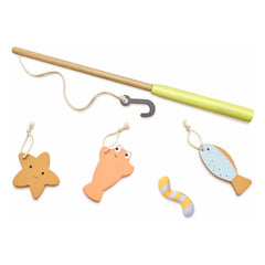 Kid's Concept - Fishing Set Canvas Boat | Ecru