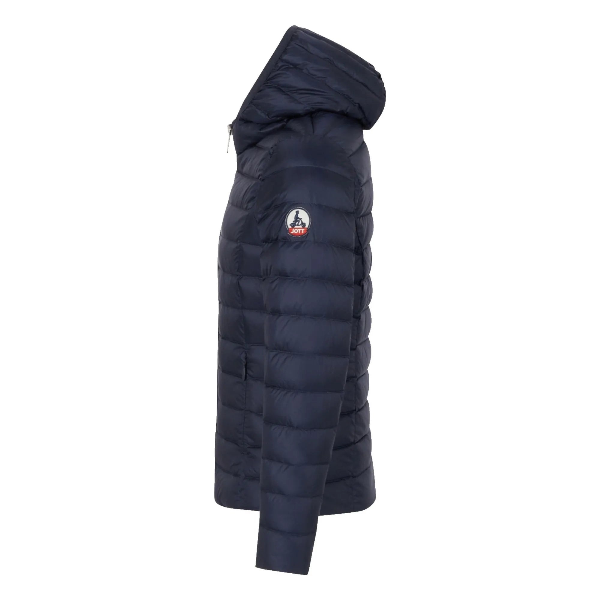 Jott - Carla Hooded Down Coat | Navy Blue