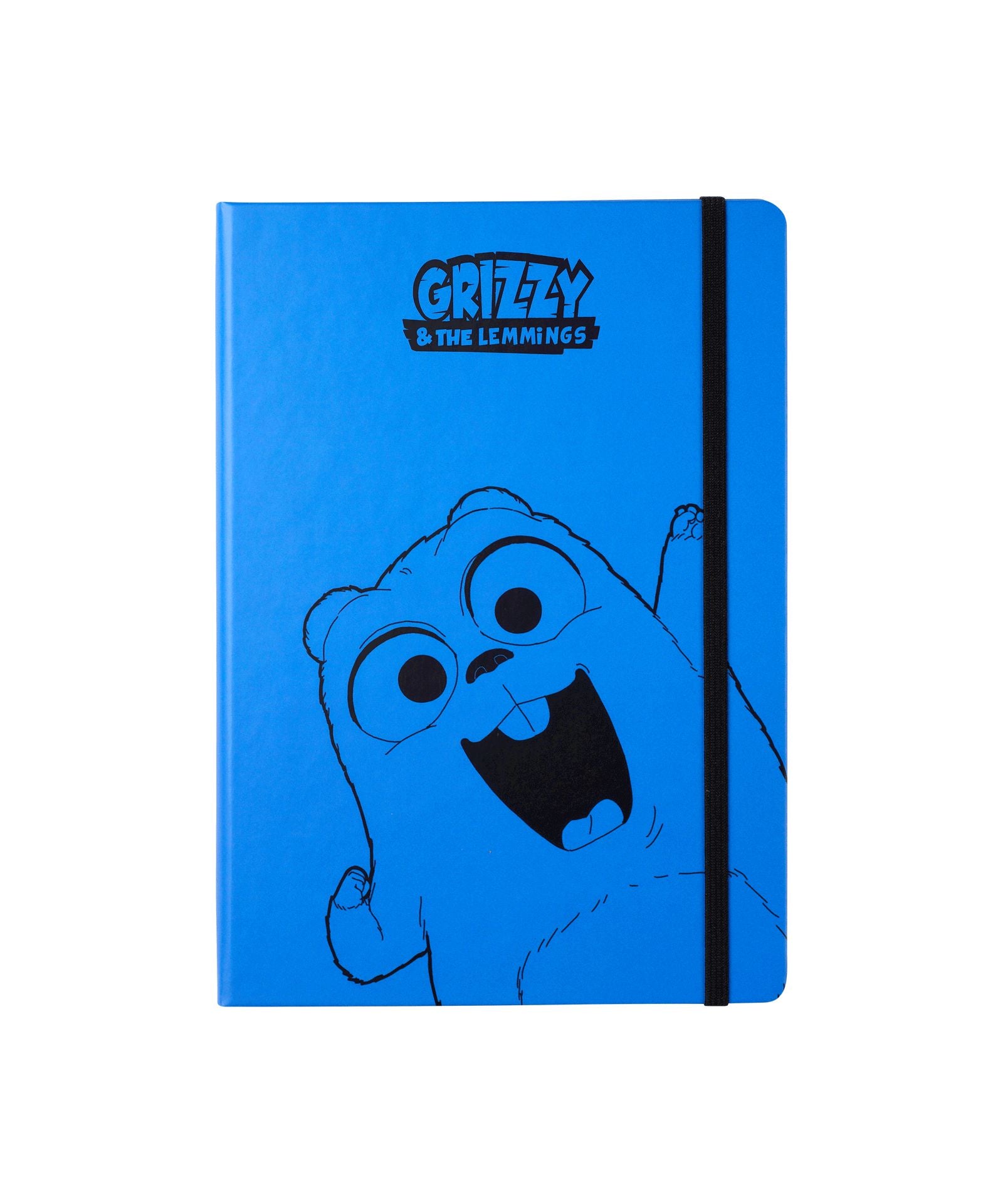 Grizzy ve Lemmingler - Lemming A5 Çizgili Not Defteri-Dinossi