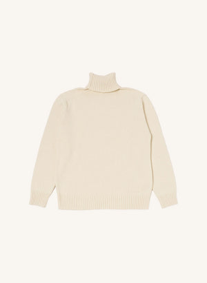 Universal Works - Turtleneck Sweater | Ecru