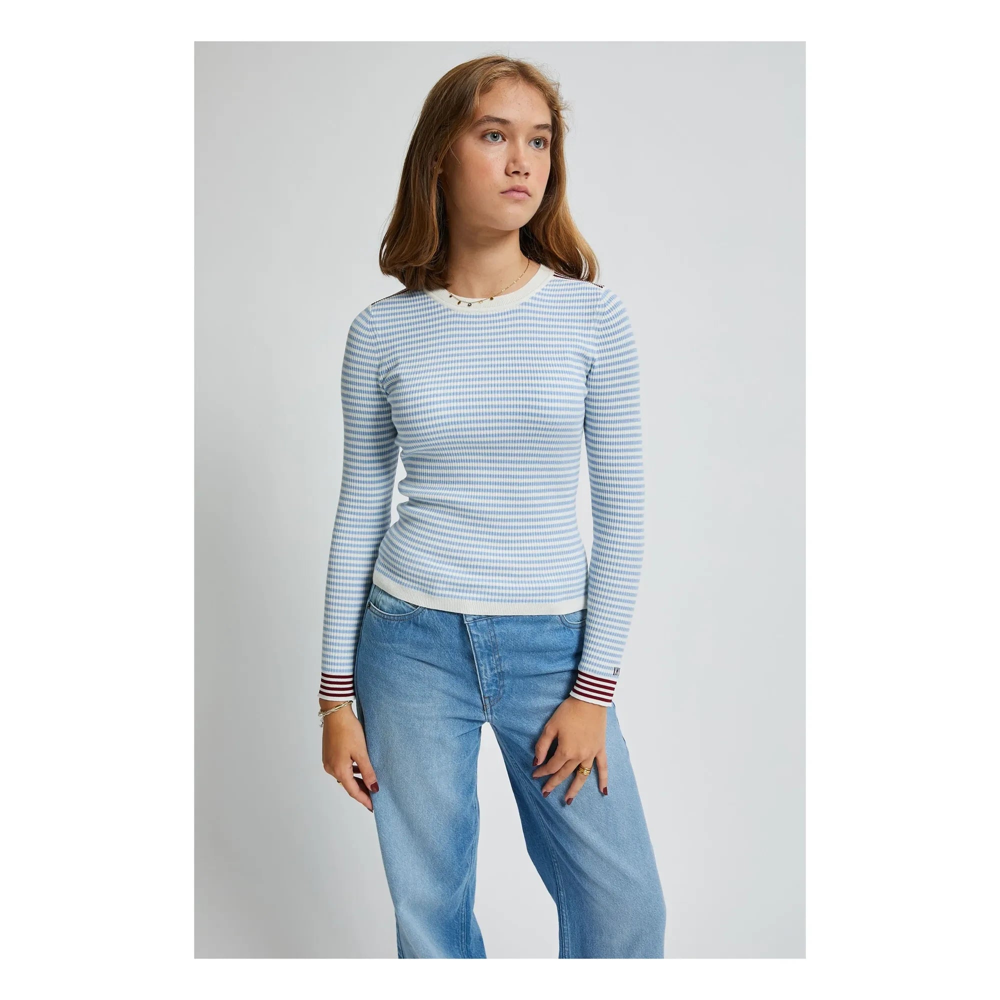 Indee - Vesuvio Striped Sweater | Blue