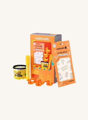 Nailmatic Kids - Yellow Machine Gift Set | Yellow