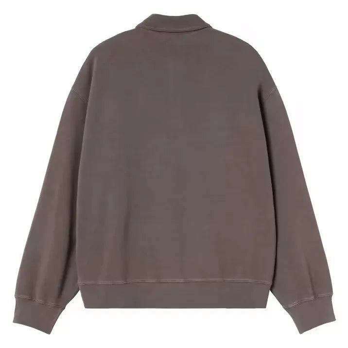 Carhartt WIP - Harper Pamuk Fermuarlı Kazak | Taupe kahverengi