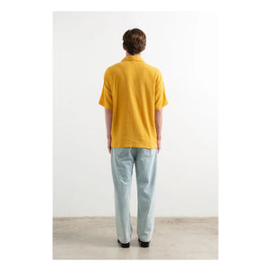 Edmmond Studios - Mustard Straw Land Short Sleeve Shirt