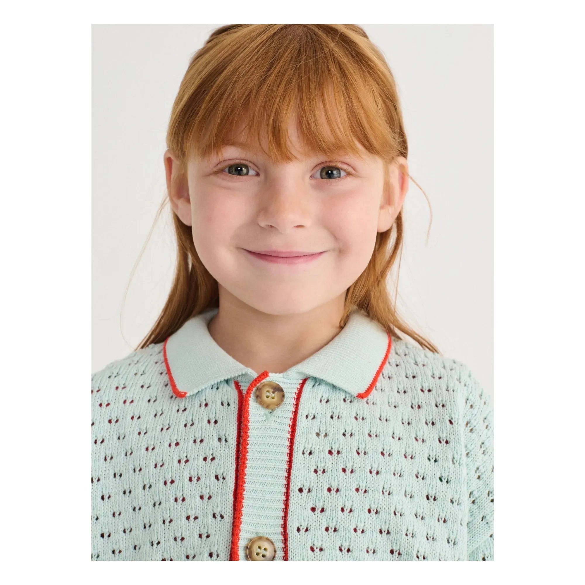 Bobo Choses - Organic Cotton Raglan Sweater | Light Blue