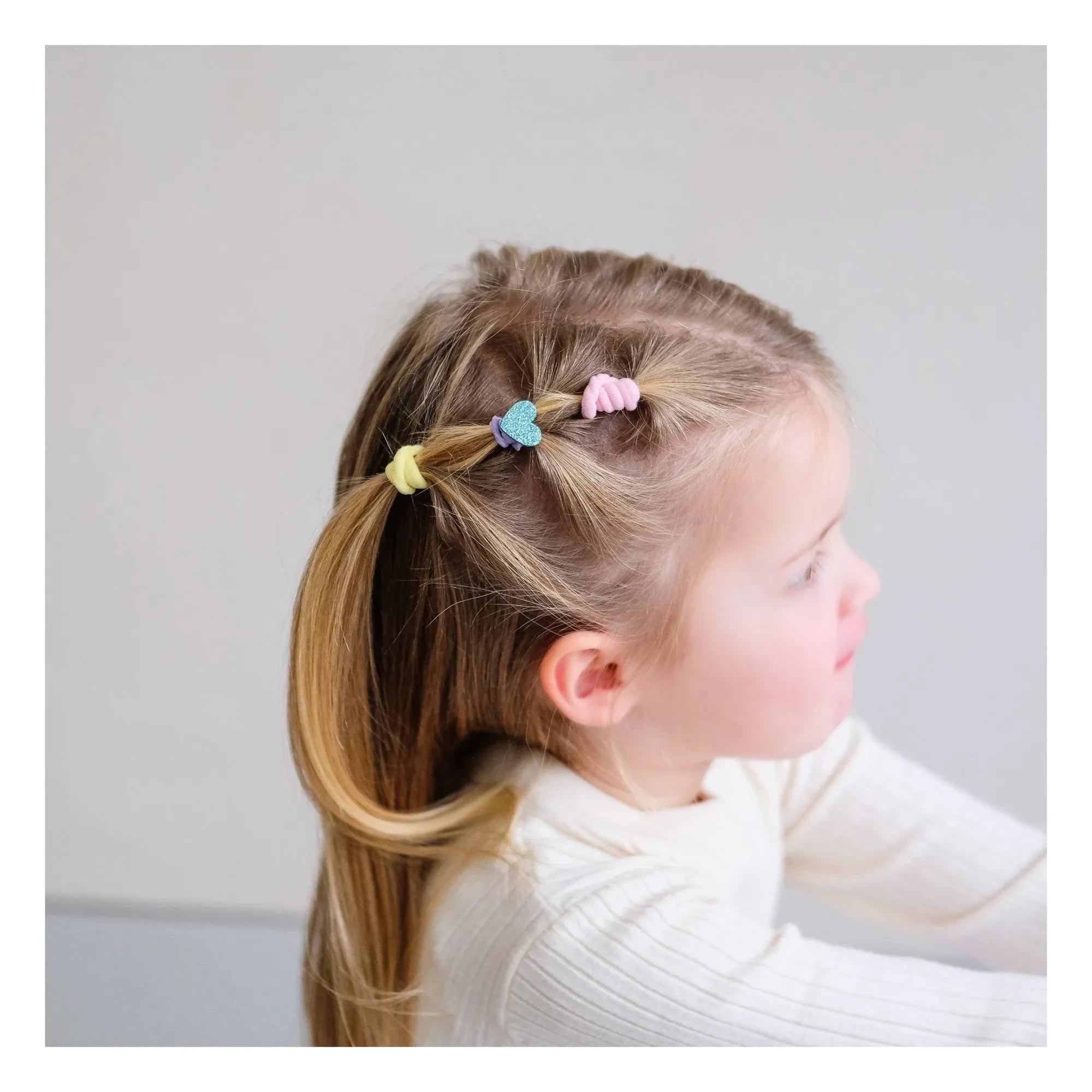 Mimi & Lula - 14 Piece Hair Clips and Hair Ties Set | Lilac