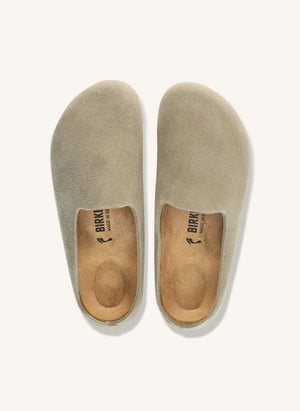 BIRKENSTOCK - Amsterdam Wrapped Suede Slippers