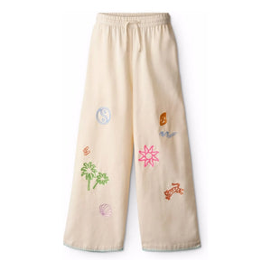 Molo - Alfie Minis Doodles Pants | Ecru