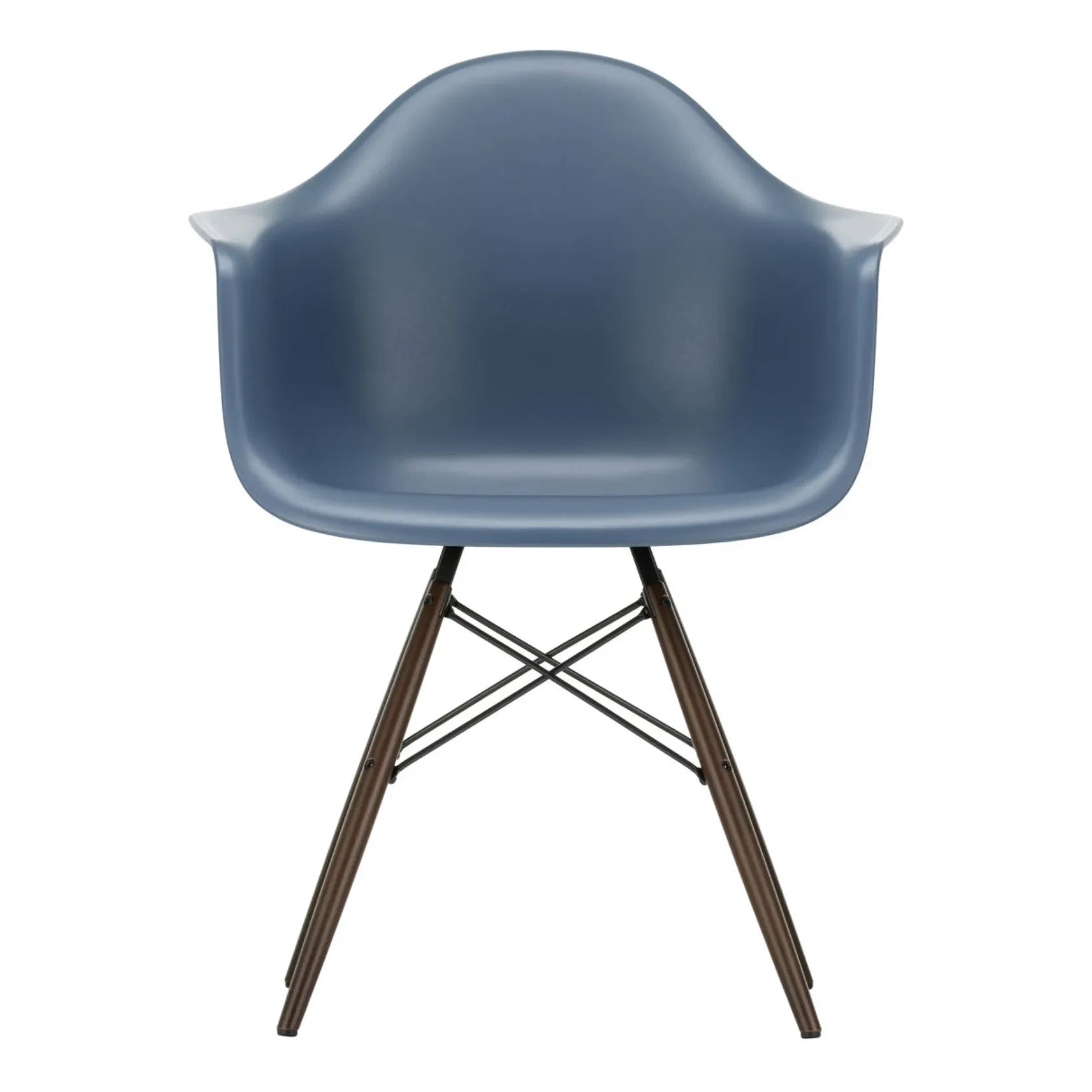 Vitra - DAW Chair - Maple Base - Charles & Ray Eames | Navy Blue