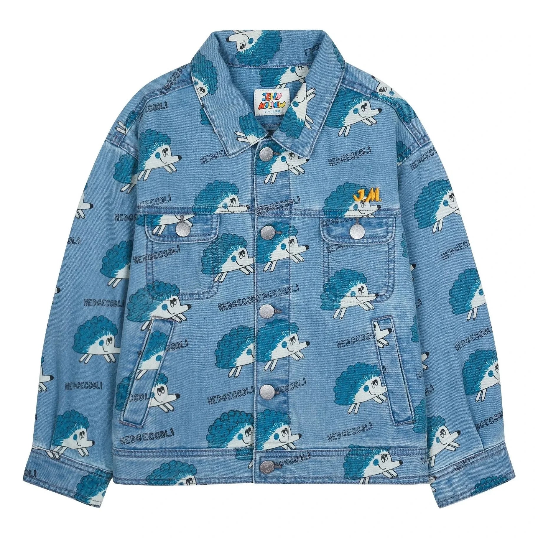 Jelly Mallow - Denim Quilted Jacket | Blue