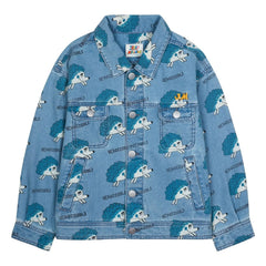 Jelly Mallow - Denim Quilted Jacket | Blue