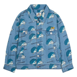 Jelly Mallow - Denim Quilted Jacket | Blue