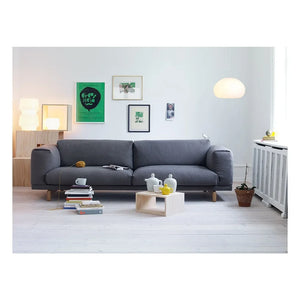 Muuto - Rest 3-Seater Sofa | Dark Gray
