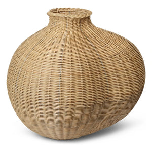 Ferm Living - Bola Rattan Vase