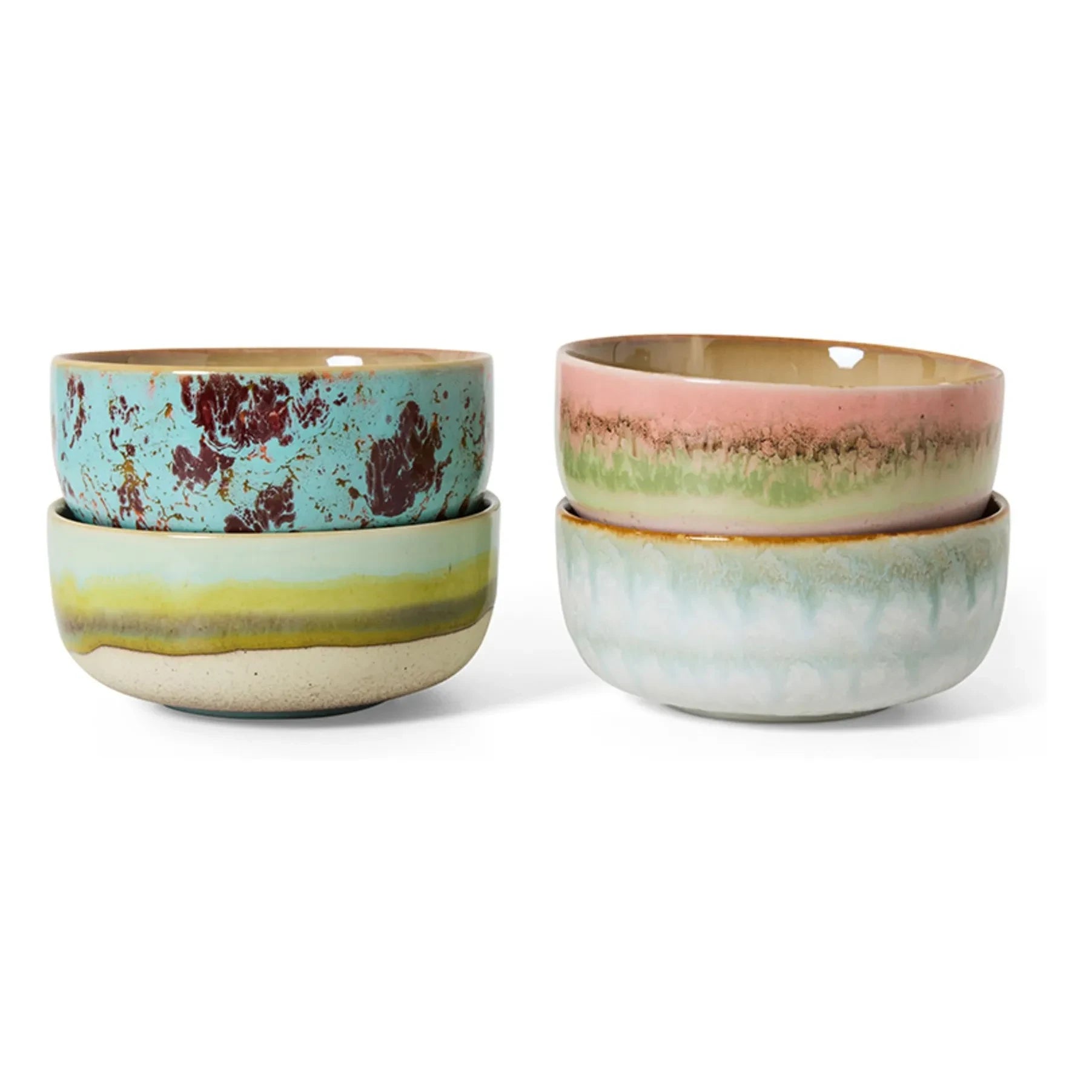 HKliving - Impression Bowls - Set of 4