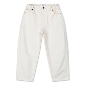 Repose AMS - Jean Barrrel Organic Cotton | Off-white