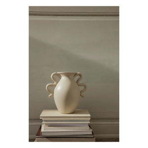 Ferm Living - Verso Stoneware Vase | Cream