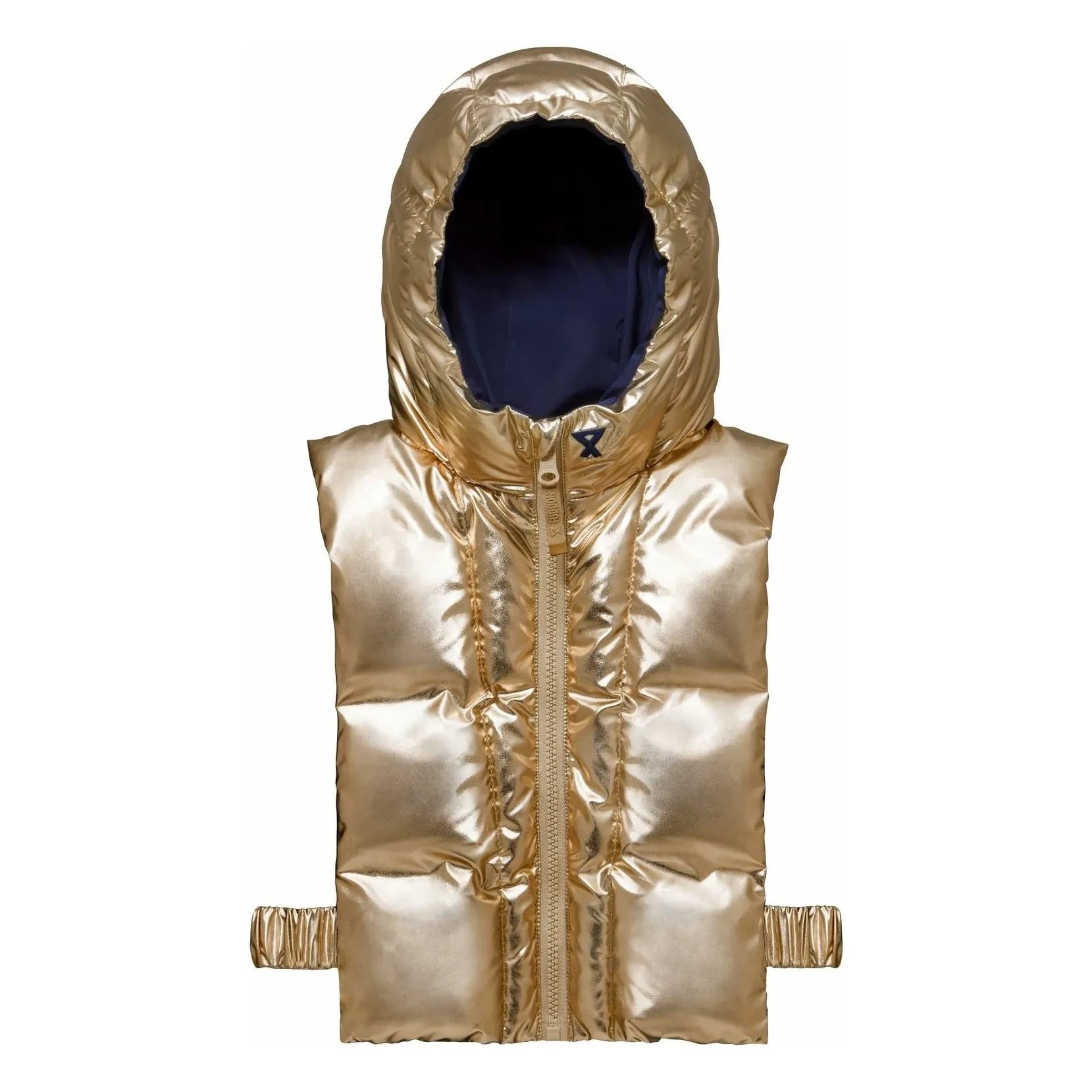 Fudoon - Exclusive Fudoon X Smallable - Reversible Hooded Puffer Jacket | Gold
