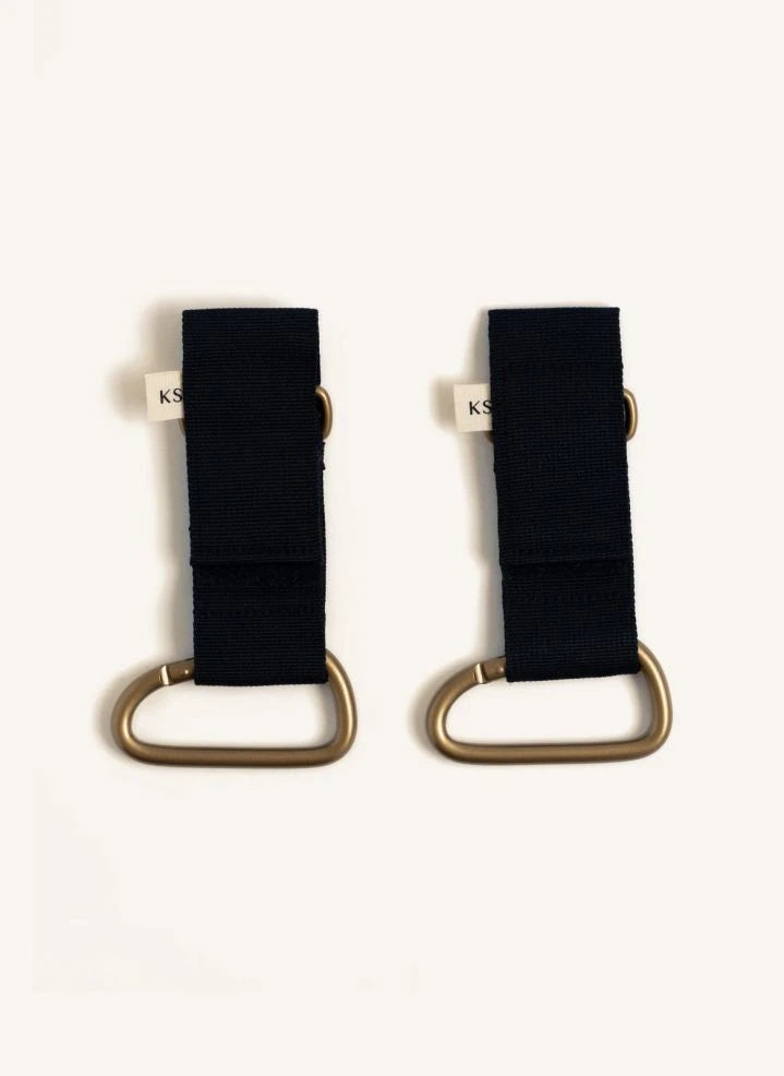 Konges Sløjd - Stroller Clips - Set of 2 | Navy