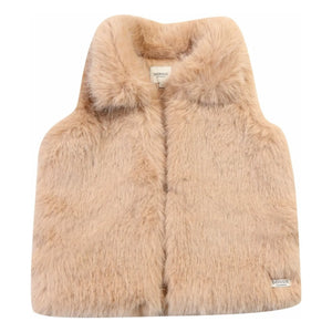 Donsje - Roswita Fur Vest | Peach