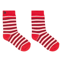Smallable Kid - Malo Striped Socks | Red