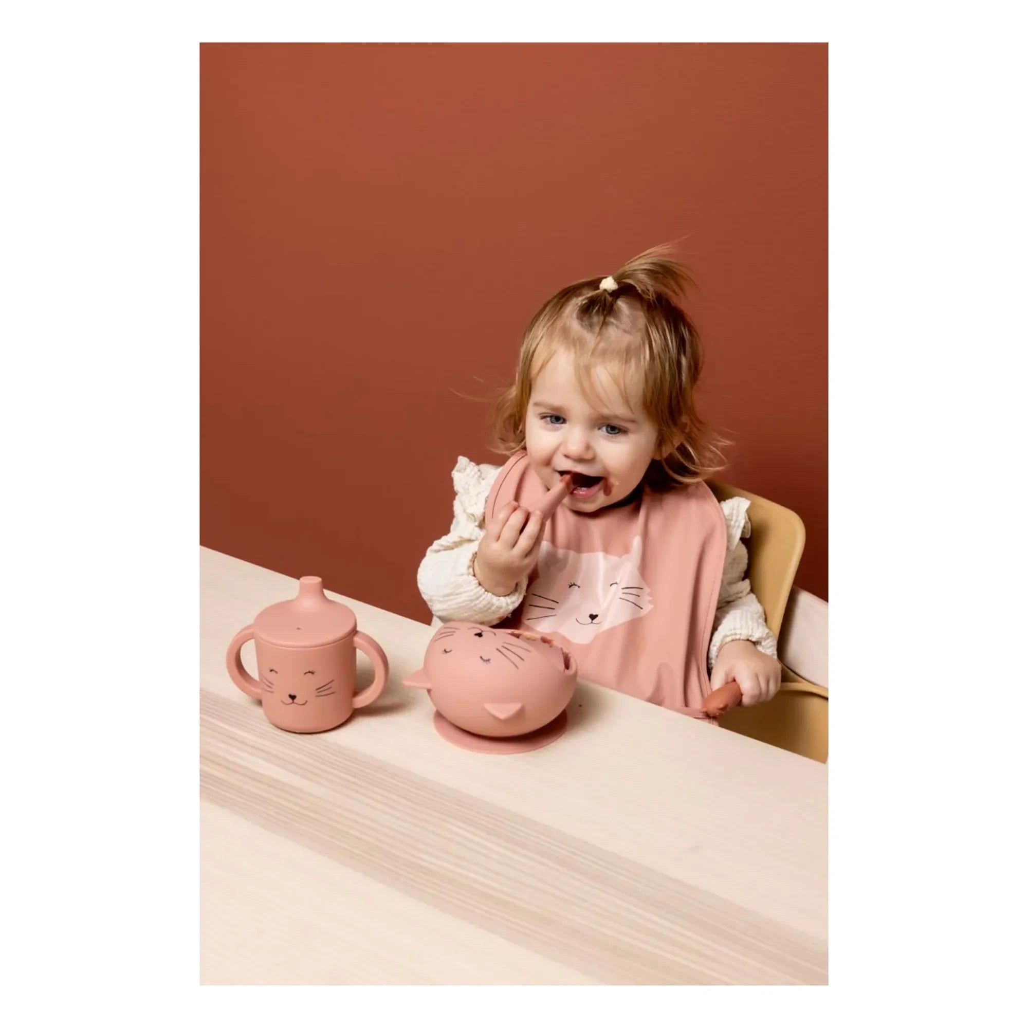Trixie - Mrs. Cat Baby Food Set | Pink