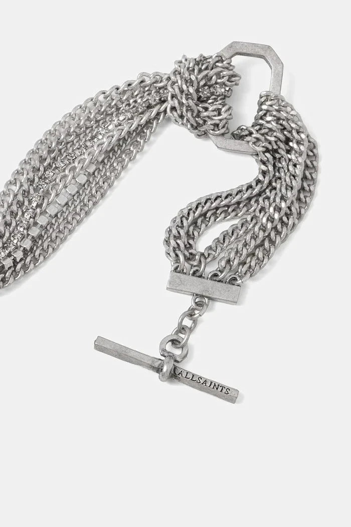 AllSaints Erkek Metal Bileklik