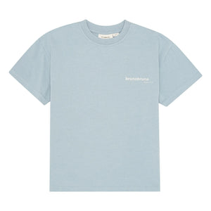 brunobruno nation - Nanna Organic Cotton Skateboard T-Shirt | Light Blue
