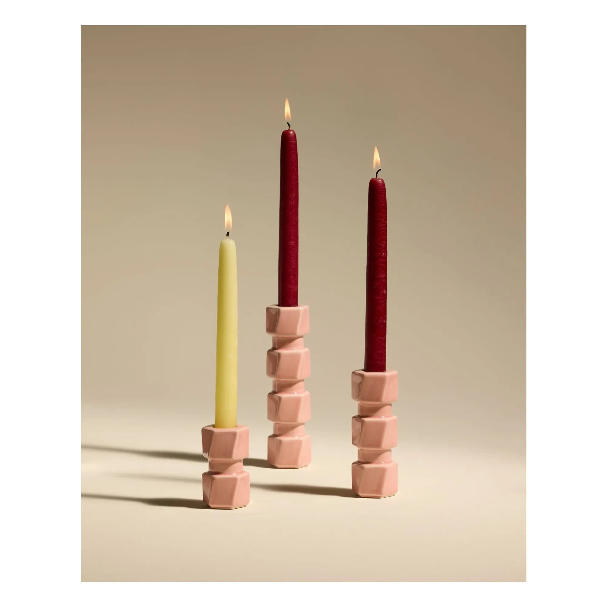 Maison Sarah Lavoine - Colonna Candle Holder | Pink