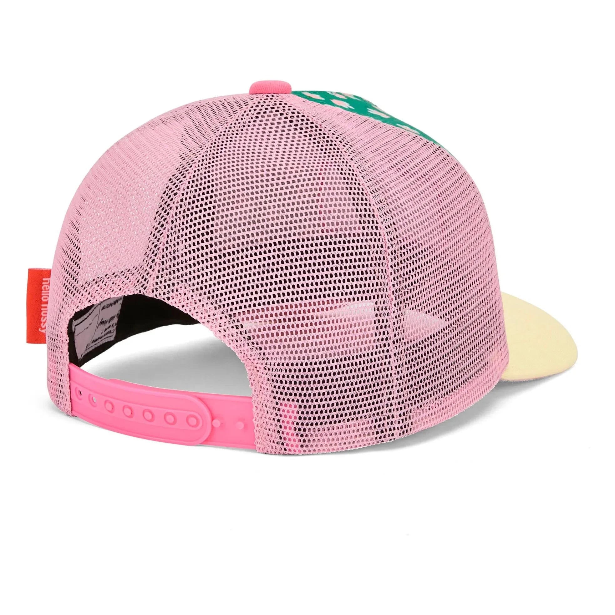 Hello Hossy - Trucker Garden Joy Curved Visor Hat Recycled Fibers | Green