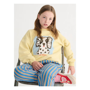 Bobo Choses - Dalmatian Organic Cotton Sweatshirt | Yellow