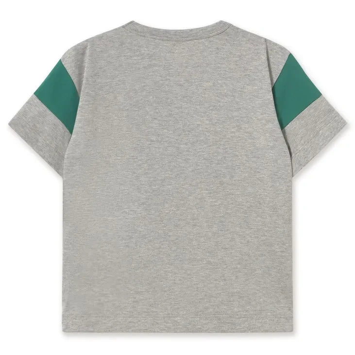 Tinycottons - Tiny Organic Cotton T-shirt | Heathered Grey