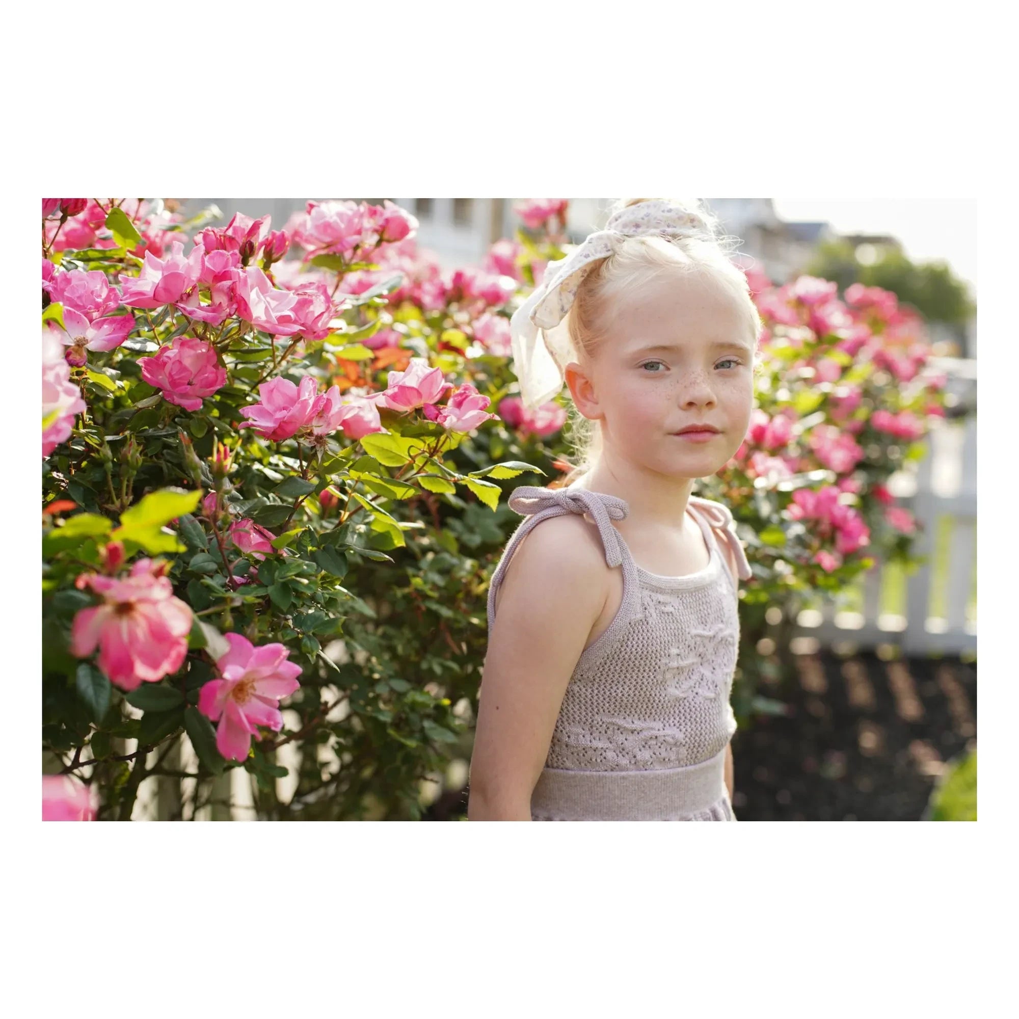 Soor Ploom - June Flowers Organic Cotton Tank Top | Lilac