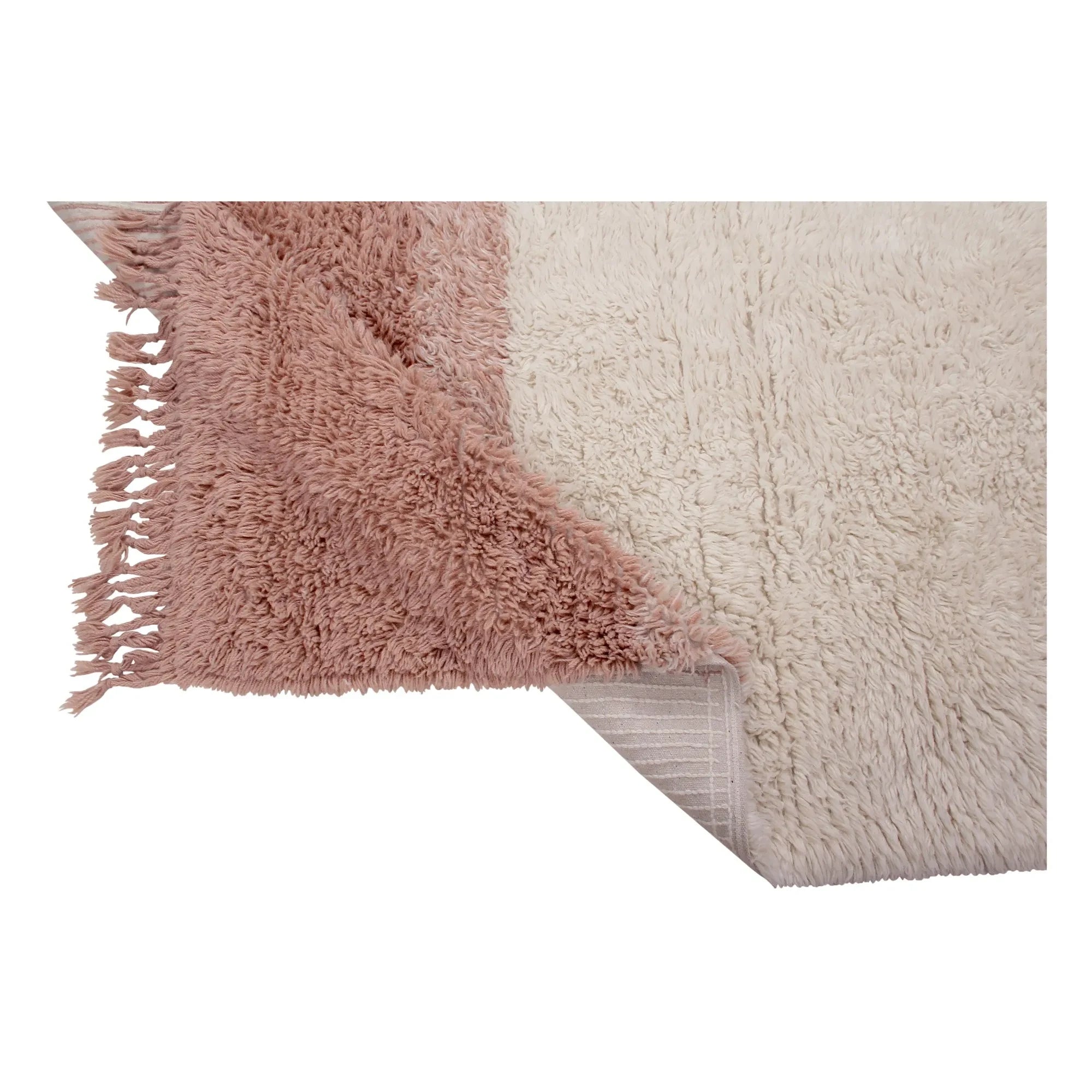 Lorena Canals - Sounds of Summer Wool Rug | Pink