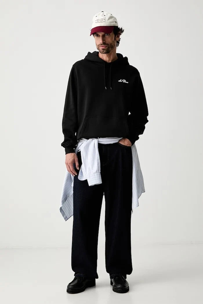 Les Deux kapüşonlu erkek pamuklu sweatshirt