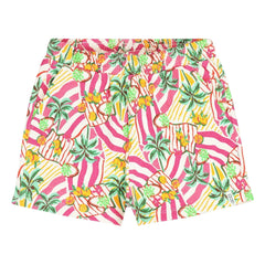 Tumble N'Dry - Amazonas Palm Shorts Organic Cotton | Pink