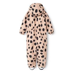 Liewood - Maddy Leopard Ski Suit Made from Recycled Fibers | Light Pink