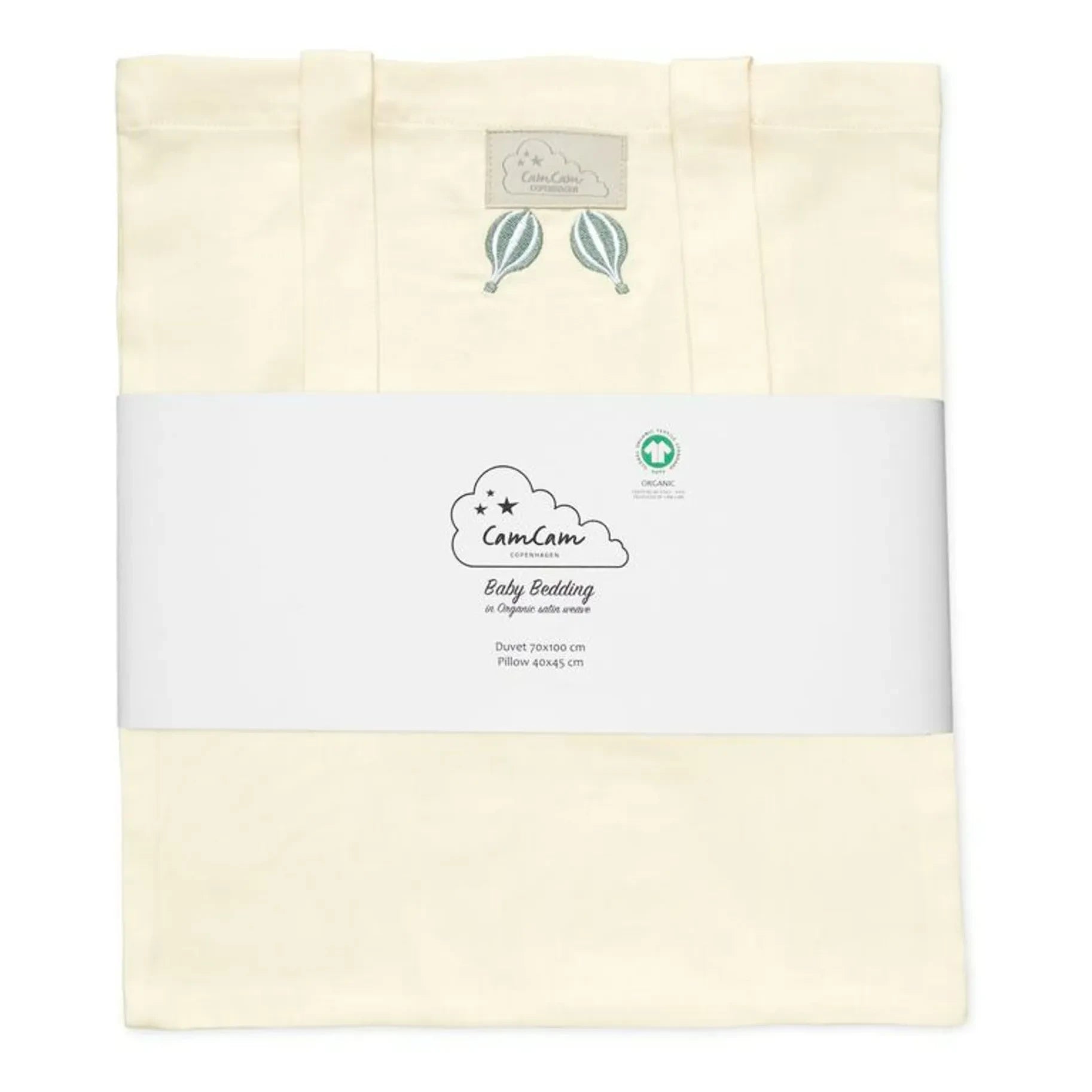 Cam Cam - Dreamland Embroidered Duvet Cover Set | Light Blue