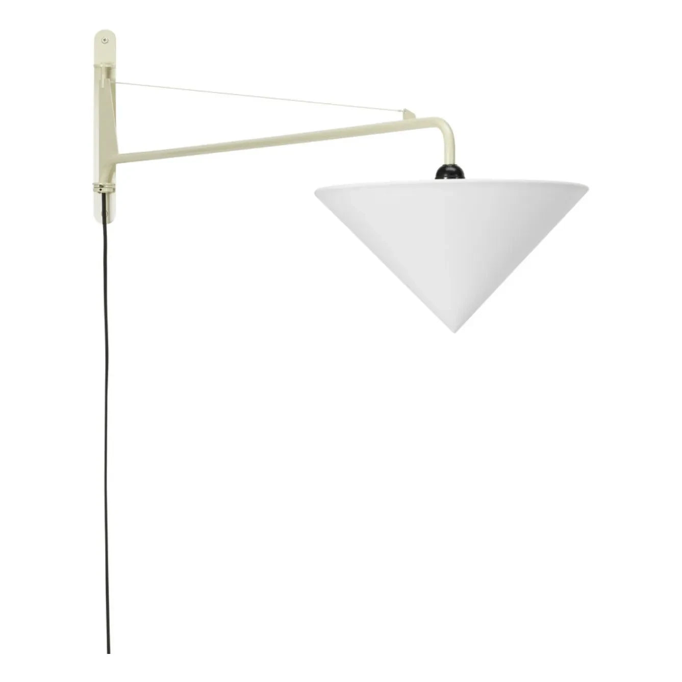 Vitra - Petite Potence Wall Lamp - Jean Prouvé | White