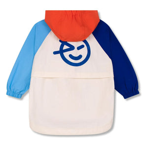 Wynken - Color Block Windbreaker | Ecru