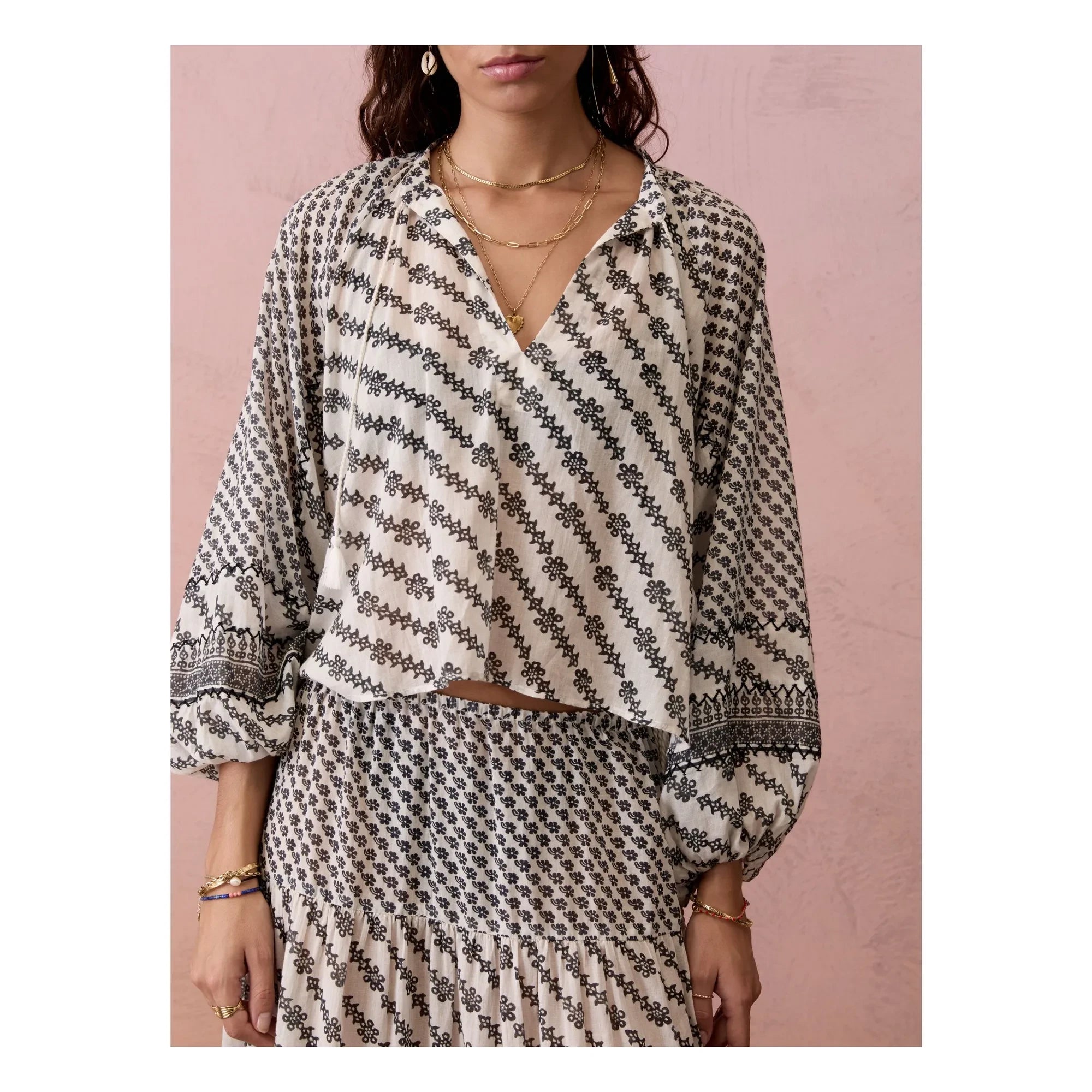 Boteh - Levante Blouse | Gray